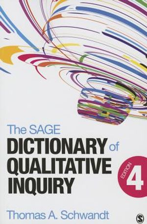 The Sage Dictionary of Qualitative Inquiry image number 0