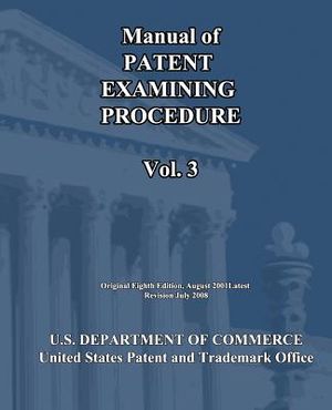 Manual of Patent Examining Procedure (Vol.3) image number 0