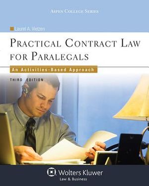 Practical Contract Law for Paralegals: An Activities-Based Approach, Third Edition image number 0