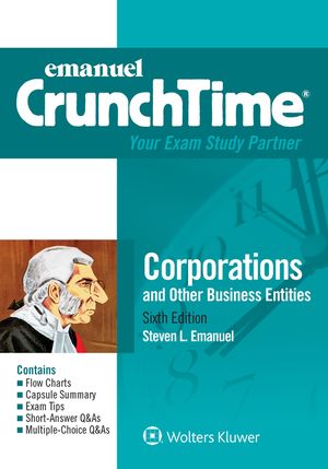 Emanuel Crunchtime for Corporations and Other Business Entities image number 0