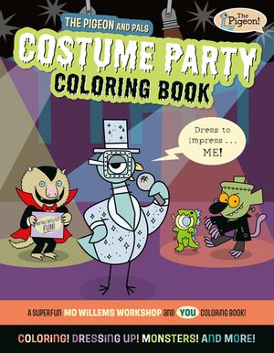 The Pigeon and Pals Costume Party Coloring Book image number 0