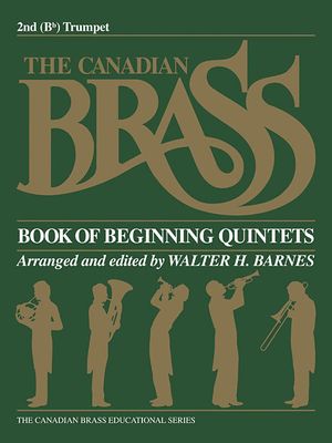 The Canadian Brass Book of Beginning Quintets: 2nd Trumpet image number 0