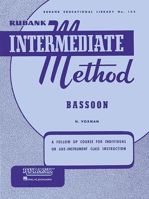 Rubank Intermediate Method - Bassoon image number 0