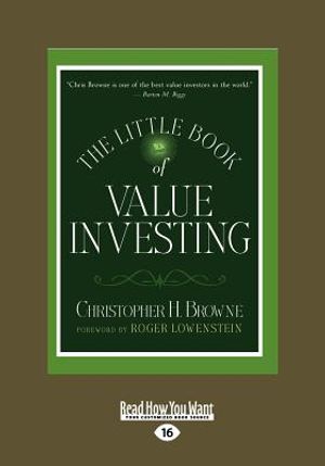 The Little Book of Value Investing (Large Print 16pt) image number 0