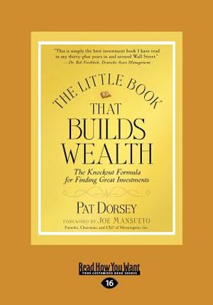 The Little Book That Builds Wealth (Large Print 16pt) image number 0