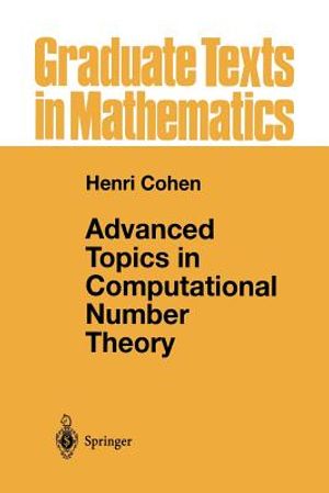 Advanced Topics in Computational Number Theory image number 0