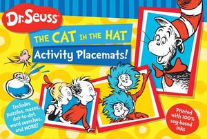 Dr. Seuss The Cat in the Hat Activity Placemats!: Includes Puzzles, Mazes, Dot-To-Dot, Word Searches, and More! image number 0