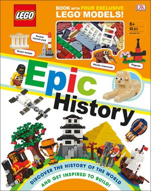 Lego Epic History: Includes Four Exclusive Lego Mini Models [With Toy] image number 0
