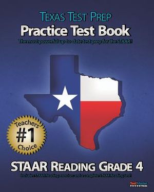 Texas Test Prep Practice Test Book Staar Reading Grade 4: Aligned to the 2011-2012 Texas Staar Reading Test image number 0