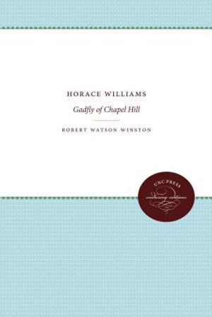 Horace Williams: Gadfly of Chapel Hill image number 0
