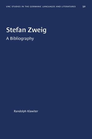 Stefan Zweig: A Bibliography image number 0