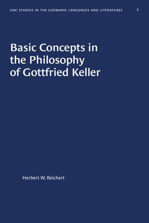 Basic Concepts in the Philosophy of Gottfried Keller image number 0
