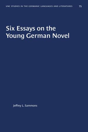 Six Essays on the Young German Novel image number 0