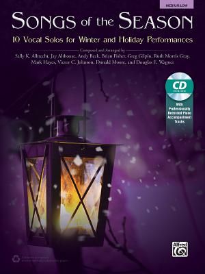 Songs of the Season: 10 Vocal Solos for Winter and Holiday Performances, Book & CD image number 0