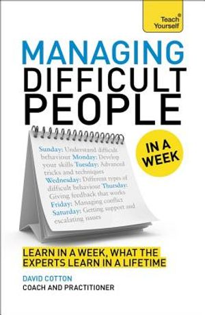 Managing Difficult People in a Week image number 0