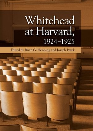 Whitehead at Harvard, 1924-1925 image number 0
