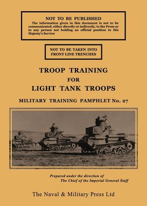 Troop Training for Light Tank Troops November 1939 image number 0