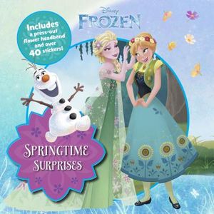 Disney Frozen Springtime Surprises: Includes a Press-Out Flower Headband and Over 40 Stickers! image number 0