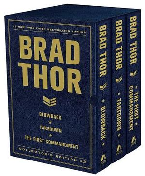 Brad Thor Collectors' Edition #2: Blowback, Takedown, and the First Commandment image number 0