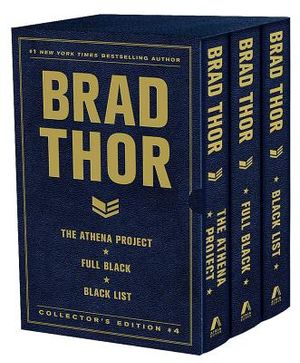 Brad Thor Collectors' Edition #4: The Athena Project, Full Black, and Black List image number 0