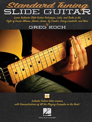 Standard Tuning Slide Guitar: Book with Online Video Lessons image number 0