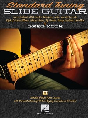 Standard Tuning Slide Guitar: Book with Online Video Lessons image number 0