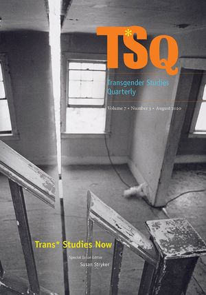Trans* Studies Now image number 0