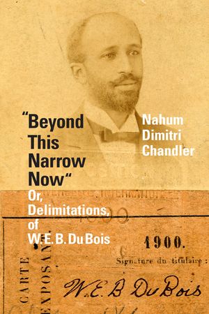 Beyond This Narrow Now: Or, Delimitations, of W. E. B. Du Bois image number 0