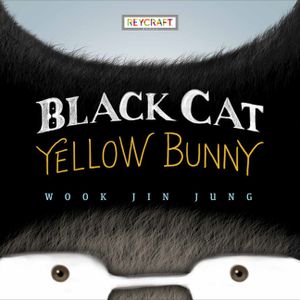 Black Cat Meets Yellow Bunny image number 0