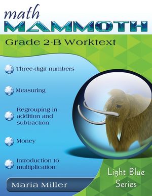 Math Mammoth Grade 2-B Student Worktext image number 0