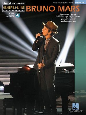 Bruno Mars; Piano Play-Along Volume 126 With CD (Audio) image number 0
