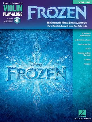 Frozen: Violin Play-Along Volume 48 image number 0