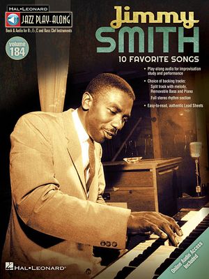 Jimmy Smith: Jazz Play-Along Volume 184 image number 0