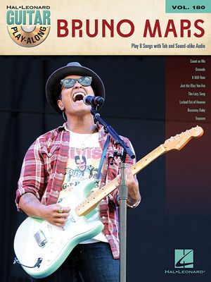 Bruno Mars: Guitar Play-Along Volume 180 image number 0