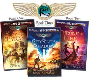 Rick Riordan's the Kane Chronicles (Bundle): The Red Pyramid, the Throne of Fire, the Serpent's Shadow image number 0