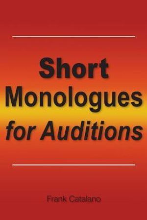 Short Monologues for Auditions image number 0