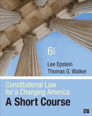Constitutional Law for a Changing America image number 0
