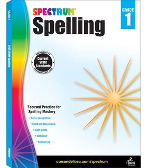 Spectrum Spelling, Grade 1 image number 0