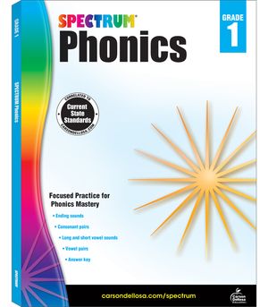Spectrum Phonics, Grade 1 image number 0