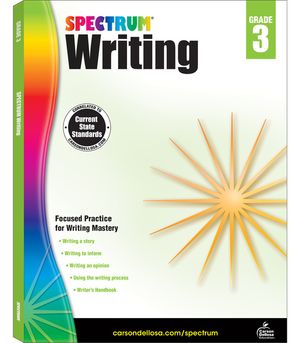 Spectrum Writing, Grade 3 image number 0