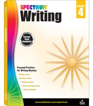 Spectrum Writing, Grade 4 image number 0