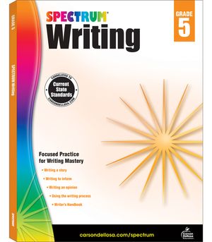 Spectrum Writing, Grade 5 image number 0
