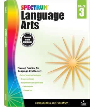 Spectrum Language Arts, Grade 3 image number 0