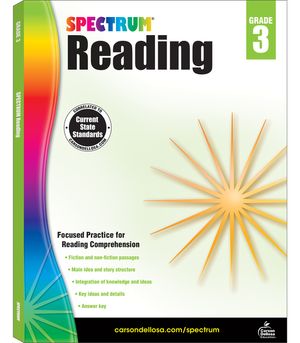 Spectrum Reading Workbook, Grade 3 image number 0