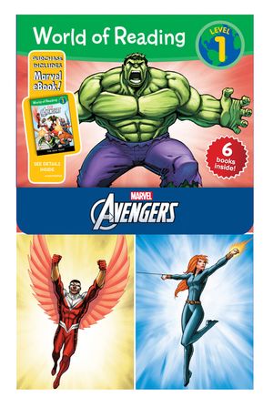 World of Reading Avengers Boxed Set: Level 1 [With E Books] image number 0