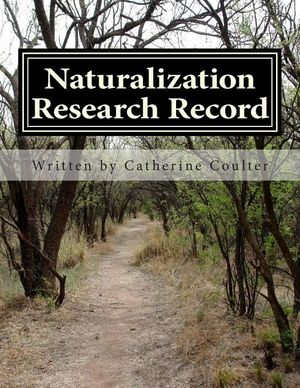 Naturalization Research Record: A Family Tree Research Workbook image number 0
