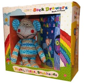 Night, Night Sockheadz: Sockheadz Book and Plush image number 0