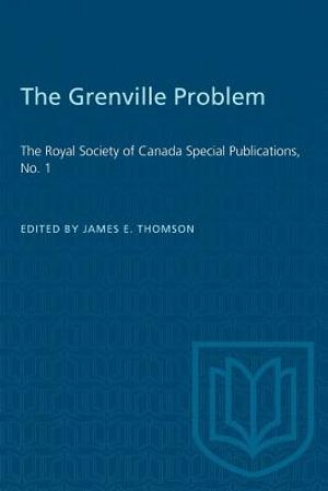 The Grenville Problem: The Royal Society of Canada Special Publications, No. 1 image number 0