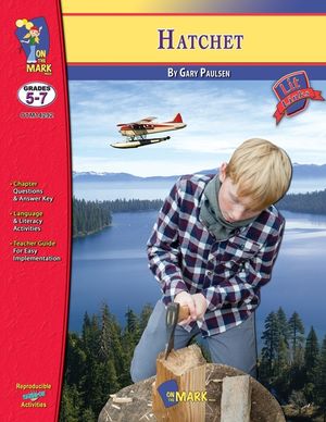 Hatchet by Gary Paulsen, Novel Study Grades 5-7 image number 0