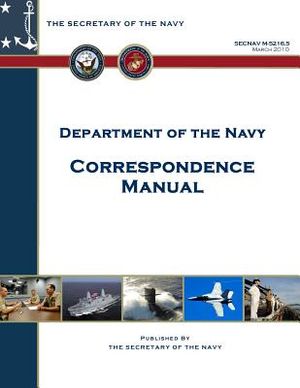 Department of the Navy Correspondence Manual image number 0
